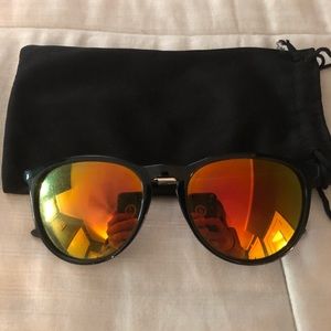 Orange/Red Lens Sunglasses